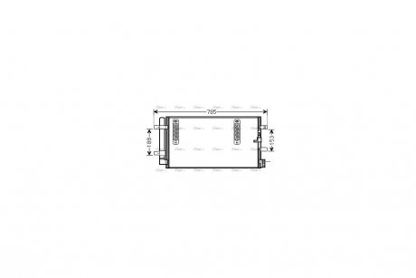 Радиатор кондиционера AVA AVA COOLING AIA5297D