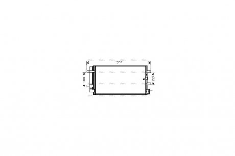 Радиатор кондиционера AVA AVA COOLING AIA5360D