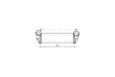 Интеркулер AVA AVA COOLING BWA4543