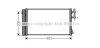 Радіатор кондиціонера BMW 1 E87 (03-), 3 E90 (04-), X1 E84 (10-), X3 F25 (10-) AVA AVA COOLING 'BWA5296D (фото 1)
