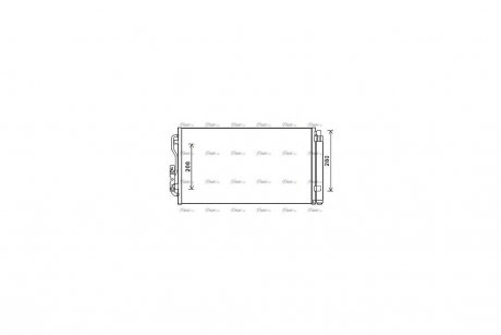 Радиатор кондиционера AVA AVA COOLING BWA5434D