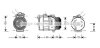 Компресор кондиціонера BMW 3 E46 (98-), 5 E39 (96-) AVA AVA COOLING 'BWAK237 (фото 1)