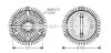 Віскомуфта BMW 3 E46 (98-), 5 E39 (95-), 7 E38, E65 (94-), X5 E53 (00-) 2.0D, 3.0D AVA AVA COOLING 'BWC327 (фото 1)