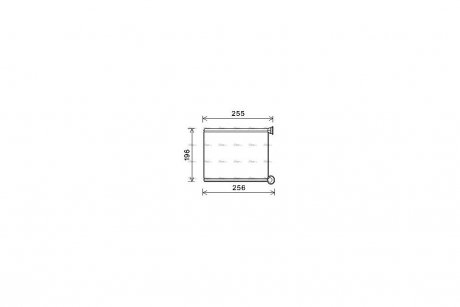 Радиатор отопителя салона Peugeot 308 1,4-1,6i 1,6 2,0HDI 07>10/09, Citroen C3 Picasso 09> AVA AVA COOLING CN6281