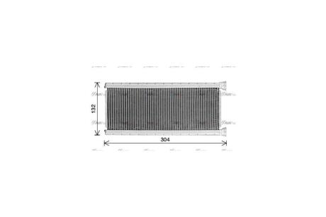 Фото радиатор отопителя салона PSA Jumpy Expert 16>, C4 Picasso 13>, 5008 16> AVA AVA COOLING 'CN6339 Радиатор отопителя салона PSA Jumpy Expert 16>, C4 Picasso 13>, 5008 16> AVA AVA COOLING 'CN6339