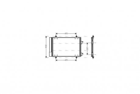 Радиатор кондиционера AVA AVA COOLING CNA5230D