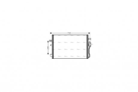 Радиатор кондиционера AVA AVA COOLING CR5139