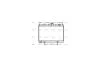 Радиатор охлаждения двигателя Nissan X-Trail (01-08) 2,2d MT (DN2241) AVA AVA COOLING 'DN2241 (фото 1)