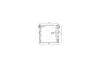 Радиатор охлаждения двигателя SsangYong Kyron 2,0d 2,7d AT 05> AVA AVA COOLING DWA2105 (фото 1)