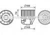 Вентилятор отопителя салона Ford Focus II C-max 04> AC+/- AVA COOLING FD8613 (фото 2)