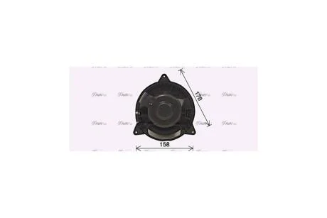 Вентилятор отопителя салона Ford Mondeo (01-07), Focus (99-04) (FD8653) AVA AVA COOLING 'FD8653