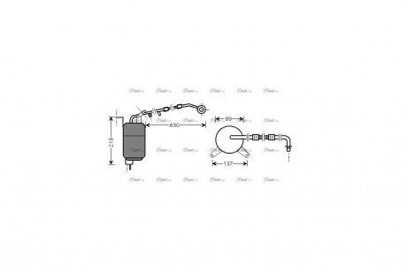 Осушитель кондиционера AVA AVA COOLING FDD111