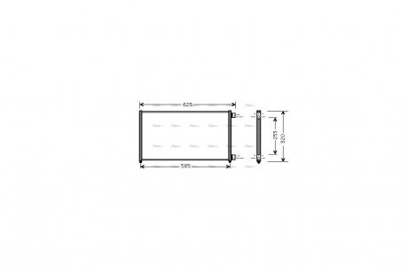 Радиатор кондиционера AVA AVA COOLING FTA5256