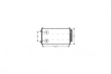 Радиатор кондиционера AVA AVA COOLING HD5214D