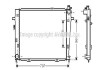 Радиатор охлаждения двигателя Hyundai Tucson (05-10) 2,0d 2,0i 2,7i 4AT/MT AVA AVA COOLING 'HY2126 (фото 1)