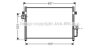 Радіатор кондиціонера Hyundai Terracan (01-) AVA AVA COOLING 'HY5134 (фото 1)