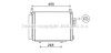 Радіатор кондиціонера Hyundai i10 (07-) AVA AVA COOLING 'HY5245D (фото 1)