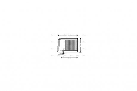 Радіатор обігрівача салону Hyundai i30 07> AVA AVA COOLING HY6213