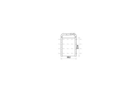 Радиатор отопителя салона Hyundai Santa Fe 2,7i 2,2d 06>06/10 AVA AVA COOLING HY6356