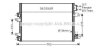 Радіатор кондиціонера Dodge Caliber (06-)/Jeep Compass (06-), Patriot (07-) 2.0i, 2.4i AVA AVA COOLING 'JE5060D (фото 1)