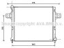 Радіатор охолодження двигуна Jeep Commander (05-), Grand Cherokee (04-) 3.0CRD AVA AVA COOLING 'JEA2064 (фото 1)