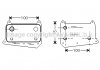 Радиатор масляный AVA AVA COOLING MS3376 (фото 2)