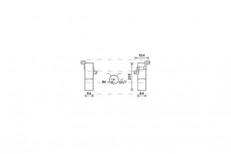 Осушитель кондиционера AVA AVA COOLING MSD597