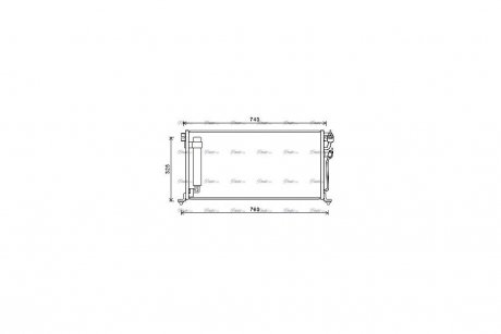 Радиатор кондиционера AVA AVA COOLING MTA5220D