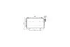 Радіатор кондиціонера Mazda 3 (14-), Mazda 6 (13-) 1.5D, 2.2D (MZ5261D) AVA AVA COOLING 'MZ5261D (фото 1)