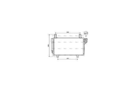 Радіатор кондиціонера Mazda CX5 (12-) 2.0i (MZ5264D) AVA AVA COOLING 'MZ5264D