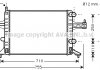 Радіатор охолодження двигуна Opel Corsa C Combo 1,0-1,4i 00>07 AVA AVA COOLING OLA2303 (фото 2)