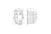 Радіатор масляний Citroen C4 (05-), C5 (08-), Jumpy (07-)/Peugeot 307 (01-), 407 (04-), Expert (07-) 1.8i, 2.0i AVA AVA COOLING 'PE3433 (фото 1)