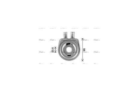 Радиатор масляный Renault Master (98-), Trafic (01-)/Opel Movano (99-), Vivaro (01-) 1.9 dCi AVA AVA COOLING 'RT3678