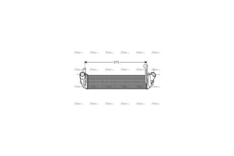 Інтеркулер Renault Kangoo 1.5 DCI 01>08 MT AVA AVA COOLING RT4346