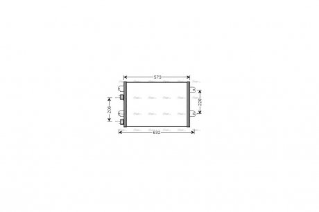 Радиатор кондиционера AVA AVA COOLING RTA5317