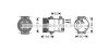 Компресор кондиціонера Renault Megane II, Scenic II (03-) 1.9DCi, 2.0i AVA AVA COOLING 'RTAK429 (фото 1)