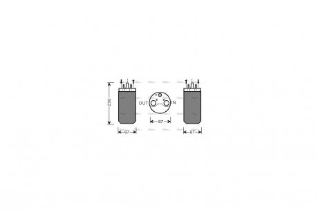 Осушитель кондиционера AVA AVA COOLING RTD350