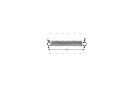 Інтеркулер Skoda Fabia II Polo 09> Rapid 1,2TDI 1,6TDI AVA AVA COOLING STA4039