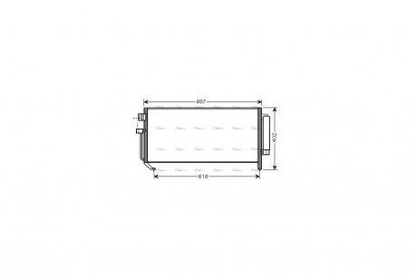 Радиатор кондиционера AVA AVA COOLING SU5060D