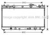 Радіатор охолодження двигуна Toyota Camry 2,4i 01>06 AT AC+/- AVA AVA COOLING TO2282 (фото 2)