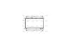 Радиатор охлаждения двигателя Lexus IS250 (06-) (TO2461) AVA AVA COOLING 'TO2461 (фото 1)