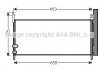 Радиатор кондиционера AVA AVA COOLING TO5576D (фото 2)