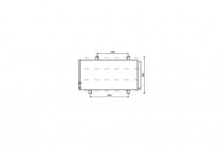 Радиатор кондиционера Toyota Camry 2,4-3,5i 06>11 AT AVA AVA COOLING TO5696D