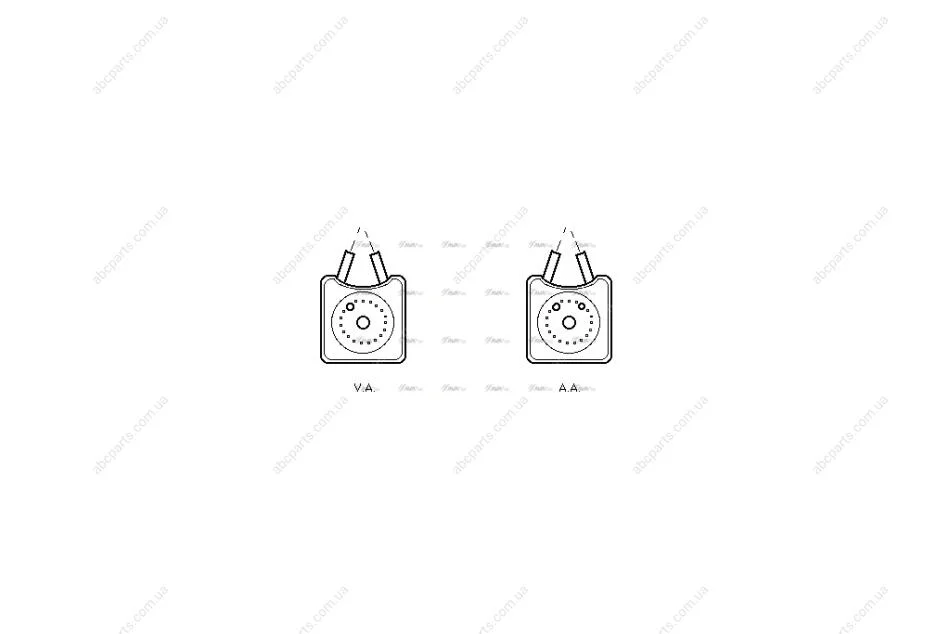 Радіатор масляний Skoda Octavia I 98>10 AVA AVA COOLING VN3147 (фото 1)