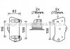 Радиатор масляный VAG Caddy III 1,9TDI 2,0TDI, Caddy IV 2,0TDI, Golf V VI 2,0TDI 2,0TSI, Passat B6 2,0TDI AVA AVA COOLING VN3395 (фото 2)