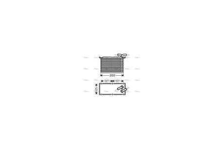 Интеркулер VAG 1,2TSI 1,4TSI Fabia II Octavia II Golf VI AVA AVA COOLING VN4397