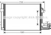 Радіатор кондиціонера VW Caddy 1,9-2,0TDI 03>10 AVA AVA COOLING VN5211D (фото 2)