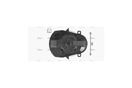 Вентилятор отопителя салона VW Touareg II (10-)/Porsche Cayenne II (10-) (VN8549) AVA AVA COOLING 'VN8549