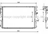 Радиатор охлаждения двигателя AVA AVA COOLING VNA2317 (фото 2)
