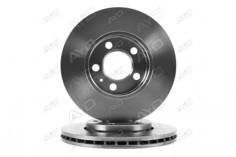 Диск тормозной передний (кратно 2) (D=255.8mm) VW GOLF (97-), SKODA OCTAVIA (-10), FABIA (06-) AYD 10-50153